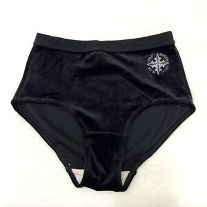 Vintage 90’s Harley Davidson Hot Pants Cheeky Boy Cut Briefs Velour Underwear L